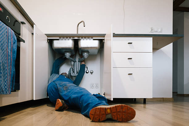 Professional Drain Cleaning technician working in Sun City Center, FL